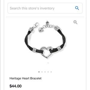 Brighton heart bracelet